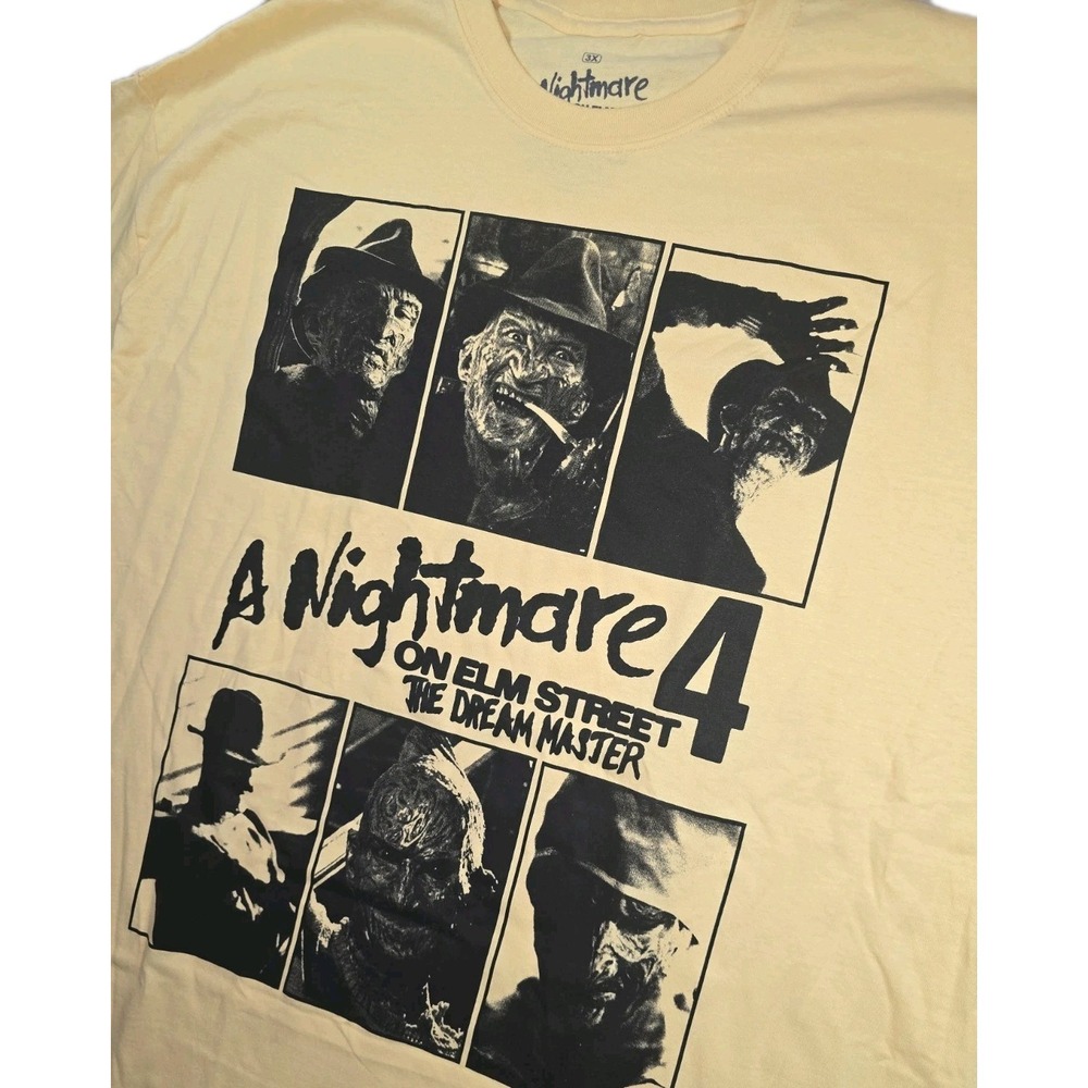 Nightmare On Elm Street 4 Freddy Krueger Mens‎ 3XL Tshirt